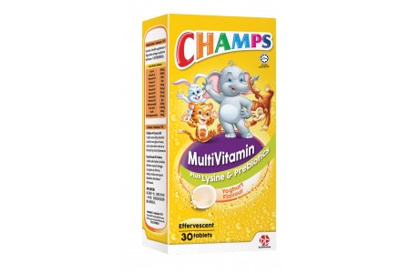 CHAMPS EFF MV LYSINE & PREBIOTIC YG 30's 